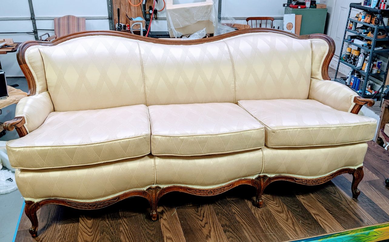 Antique Sofa - After